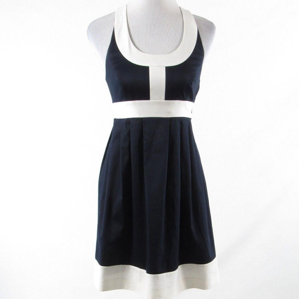 Annie Griffin blue A-line dress 0